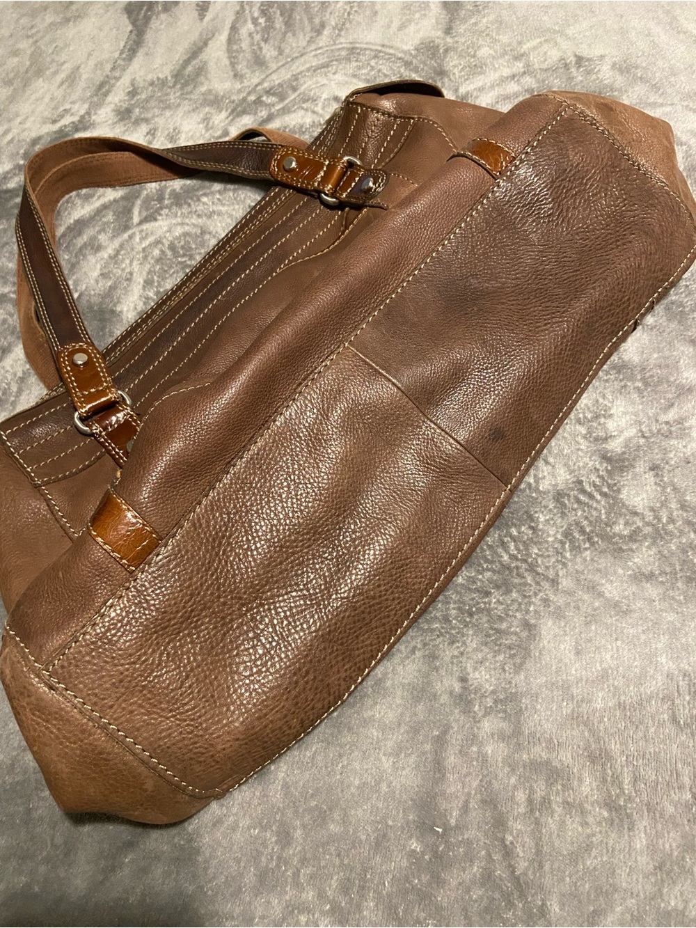 Fossil Leather Carry-On Bag - Picture 6 of 10